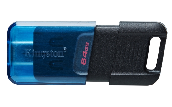 Picture of Kingston Technology DataTraveler 64GB 80 M 200MB/s USB-C 3.2 Gen 1