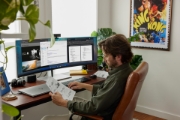 Picture of HP E45c G5 DQHD Curved Monitor
