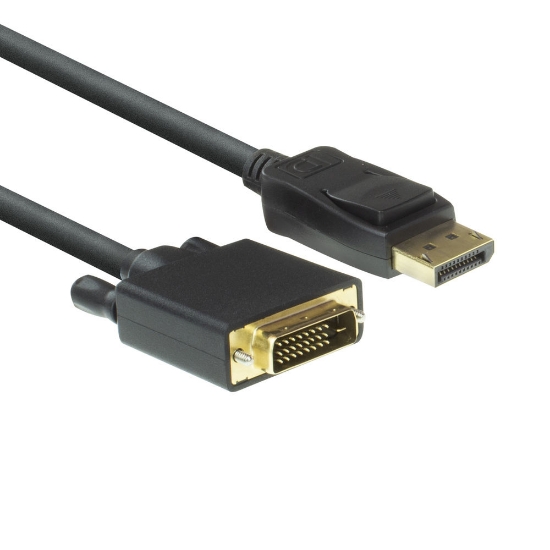 Picture of ACT DisplayPort to DVI adapter cable, 1.8m