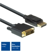 Picture of ACT DisplayPort to DVI adapter cable, 1.8m