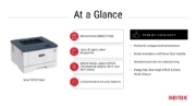 Picture of Xerox B310 A4 40ppm Wireless Duplex Printer PS3 PCL5e/6 2 Trays Total 350 Sheets