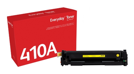 Picture of Everyday ™ Yellow Toner by Xerox compatible with HP 410A (CF412A), Standard capacity