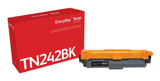 Picture of Everyday ™ Black Toner by Xerox compatible with Brother TN242BK, Standard capacity