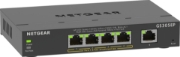 Picture of NETGEAR 5-Port Gigabit Ethernet PoE+ Plus Switch (GS305EP) Managed L2/L3 Gigabit Ethernet (10/100/1000) Power over Ethernet (PoE) Black
