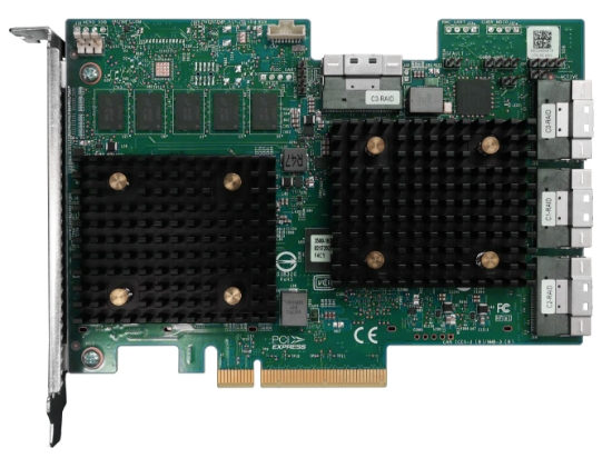 Picture of Lenovo 4Y37A09733 RAID controller PCI Express x8 4.0 12 Gbit/s