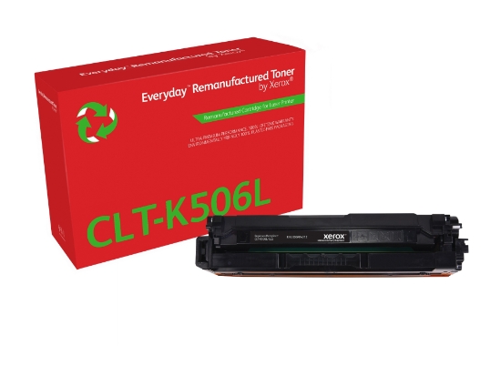 Picture of Everyday ™ Black Remanufactured Toner by Xerox compatible with Samsung CLT-K506L, High capacity