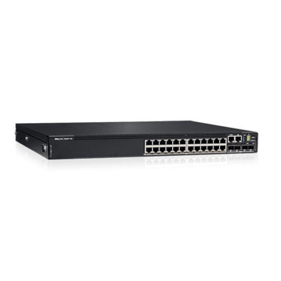 Picture of DELL N-Series N3224P-ON Managed L2 Gigabit Ethernet (10/100/1000) Power over Ethernet (PoE) 1U Black