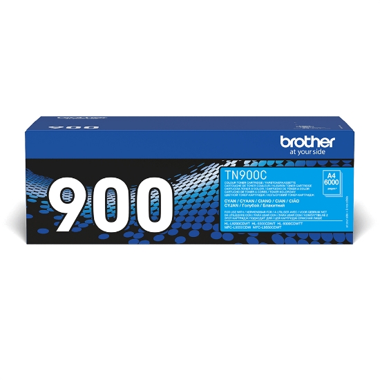 Picture of Brother TN-900C toner cartridge 1 pc(s) Original Cyan