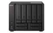 Picture of QNAP TS-H973AX NAS Tower Ryzen Embedded V1500B 32 GB DDR4 0 TB QuTS hero Black