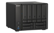 Picture of QNAP TS-H973AX NAS Tower Ryzen Embedded V1500B 32 GB DDR4 0 TB QuTS hero Black