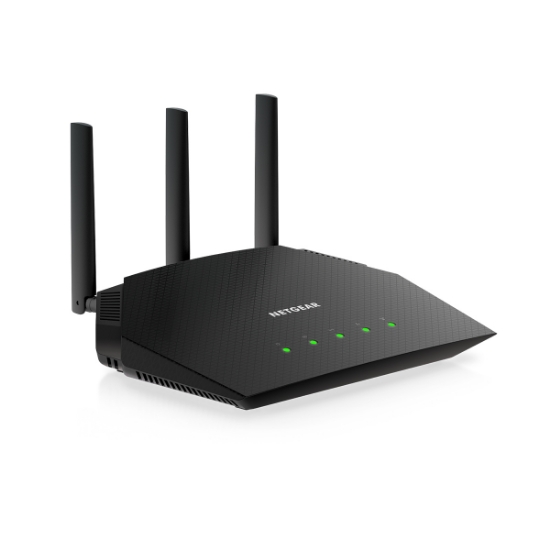 Picture of NETGEAR Nighthawk 4-Stream AX1800 WiFi 6 Router (RAX10) wireless router Gigabit Ethernet Dual-band (2.4 GHz / 5 GHz) Black
