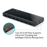Picture of TP-Link UH720 USB 3.2 Gen 1 (3.1 Gen 1) Micro-B 5000 Mbit/s Black