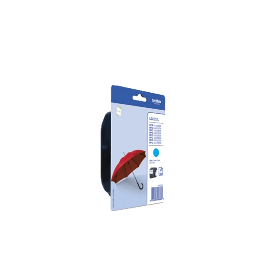 Picture of Brother LC225XLCBP ink cartridge 1 pc(s) Original Cyan