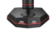 Picture of iiyama DSG3001C-R1 monitor mount / stand 76.2 cm (30") Desk Black, Red