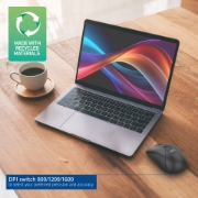 Picture of ACT Wireless Mouse 1600 DPI, silent click, eco-friendly, made from recycled materials