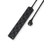 Picture of ACT Power strip, 6 sockets, 3 m, black