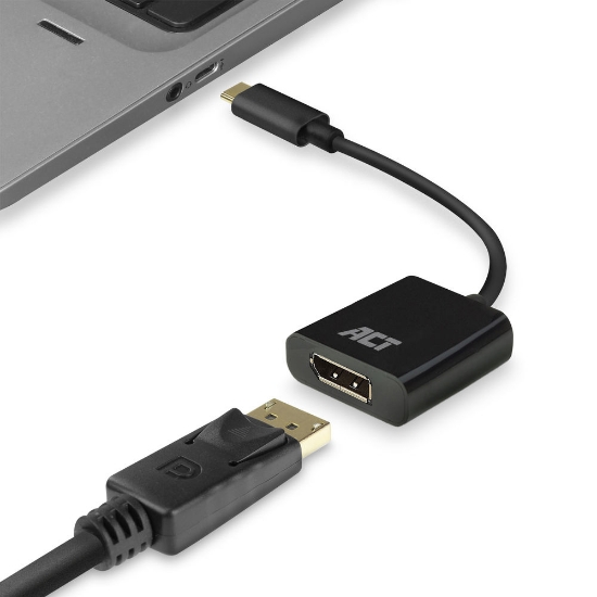 Picture of ACT USB-C to DisplayPort adapter