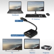 Picture of ACT USB-C to DisplayPort adapter