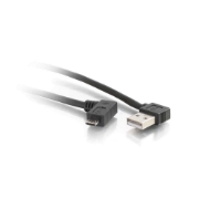 Picture of C2G 81704 USB cable USB 2.0 1 m USB A Micro-USB B Black