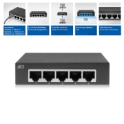 Picture of ACT 5-Port Gigabit Ethernet Switch