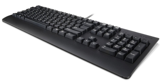 Picture of Lenovo Preferred Pro II keyboard Universal USB QWERTY Brazilian-Portuguese Black