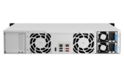 Picture of QNAP TS-1264U-RP NAS Rack (2U) Intel® Celeron® 8 GB DDR4 0 TB QNAP QTS Aluminium, Black