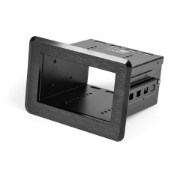 Picture of StarTech.com Conference Room Docking Station - Universal Laptop Dock - 4K HDMI, 60W Power Delivery, USB Hub, GbE, Audio - In-Table Connectivity Box For Huddle/Boardroom Collaboration Space