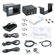 Picture of StarTech.com Conference Room Docking Station - Universal Laptop Dock - 4K HDMI, 60W Power Delivery, USB Hub, GbE, Audio - In-Table Connectivity Box For Huddle/Boardroom Collaboration Space