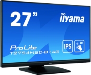 Picture of iiyama ProLite T2754MSC-B1AG computer monitor 68.6 cm (27") 1920 x 1080 pixels Full HD LED Touchscreen Multi-user Black