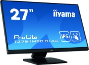 Picture of iiyama ProLite T2754MSC-B1AG computer monitor 68.6 cm (27") 1920 x 1080 pixels Full HD LED Touchscreen Multi-user Black