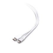 Picture of C2G 6ft (1.8m) USB-C® Male to Lightning Male Sync and Charging Cable - White