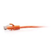 Picture of C2G 1.5m Cat6a Snagless Unshielded (UTP) Slim Ethernet Patch Cable - Orange