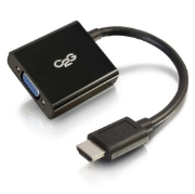 Picture of C2G HDMI® Male to VGA Female Adapter Converter Dongle