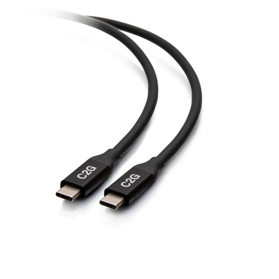 Picture of C2G 1m USB-C® Male to USB-C Male Cable (20V 5A) - USB4® 40Gbps