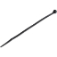 Picture of StarTech.com 6"(15cm) Cable Ties - 1/8"(3mm) wide, 1-3/8"(39mm) Bundle Diameter, 40lb(18kg) Tensile Strength, Nylon Self Locking Zip Ties with Curved Tip - 94V-2/UL Listed, 100 Pack - Black