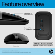 Picture of HP Z3700 Dual Silver Mouse