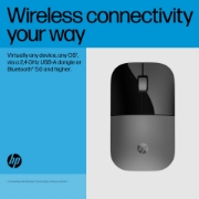 Picture of HP Z3700 Dual Silver Mouse