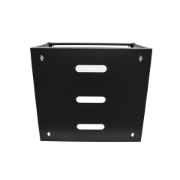 Picture of StarTech.com 10U Wall Mount Network Rack - 14 inch Deep (Low Profile) - 19" Patch Panel Bracket for Shallow Server, IT Equipment, Network Switches - 77lbs/35kg Weight Cap., Black