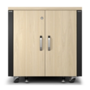 Picture of APC NetShelter Soundproof, 12U, Server Rack Enclosure, Maple