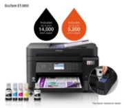 Picture of Epson EcoTank ET-3850 Inkjet A4 4800 x 1200 DPI 33 ppm Wi-Fi