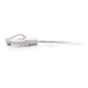 Picture of C2G 0.3m Cat6a Snagless Unshielded (UTP) Slim Ethernet Patch Cable - White