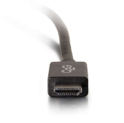 Picture of C2G 3m DisplayPort Male to HD Male Adapter Cable - Black