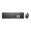 Picture of DELL KM7321W keyboard Mouse included Office RF Wireless + Bluetooth AZERTY French Grey, Titanium