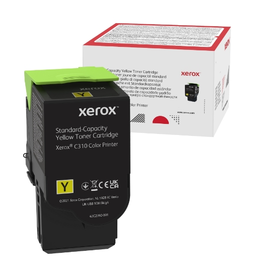 Picture of Xerox Genuine ® C310 Color Printer​/​C315 Color Multifunction Printer Yellow Standard capacity Toner Cartridge (2000 Pages) - 006R04359