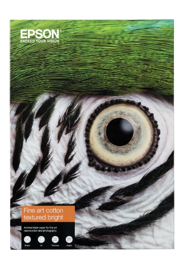 Picture of Epson Fine Art Cotton Textured Bright A4 25 Sheets