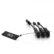 Picture of C2G Universal 4K HDMI® Dongle Adapter Ring with Color Coded Mini DisplayPort™, DisplayPort, and USB-C®