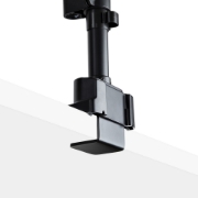 Picture of StarTech.com Desk Mount Dual Monitor Arm - Full Motion Monitor Mount for 2x VESA Displays up to 32" (17lb/8kg) - Vertical Stackable Arms - Height Adjustable/Articulating - Clamp/Grommet
