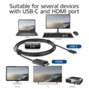Picture of ACT USB-C to HDMI cable 2 meters