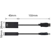Picture of ACT DisplayPort to HDMI adapter