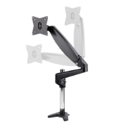 Picture of StarTech.com Desk Mount Monitor Arm for Single VESA Display up to 32" or 49" Ultrawide 8kg/17.6lb - Full Motion Articulating & Height Adjustable - C-Clamp, Grommet - Single Monitor Arm